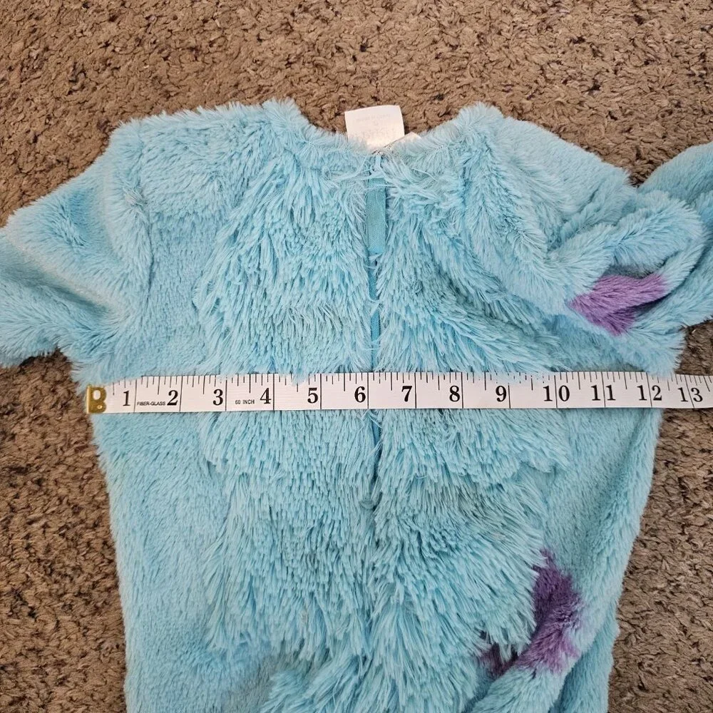 Monsters Inc Sully Sullivan Furry Tail One Piece Halloween Costume Toddler 2T